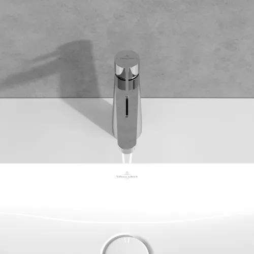 Bild von VILLEROY BOCH Conum Einhebel-Waschtischarmatur ohne Ablaufgarnitur, Chrom #TVW12700300161