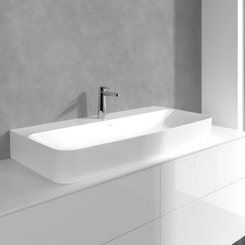 Bild von VILLEROY BOCH Conum Einhebel-Waschtischarmatur ohne Ablaufgarnitur, Chrom #TVW12700300161