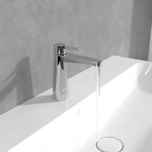 Bild von VILLEROY BOCH Conum Einhebel-Waschtischarmatur ohne Ablaufgarnitur, Chrom #TVW12700300161