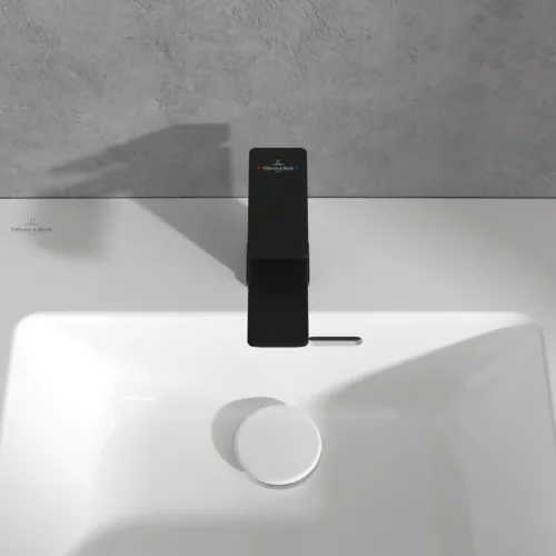 Bild von VILLEROY BOCH Subway 3.0 Kaltwasserarmatur ohne Ablaufgarnitur, Matt Black #TVW112006000K5