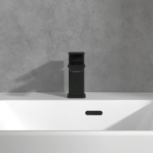 Bild von VILLEROY BOCH Subway 3.0 Kaltwasserarmatur ohne Ablaufgarnitur, Matt Black #TVW112006000K5