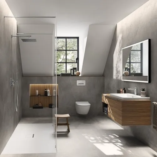 Picture of VILLEROY BOCH Subway 2.0 Toilet seat and cover SlimSeat, with automatic lowering mechanism (SoftClosing), with removable seat (QuickRelease), White Alpin #9M78S101