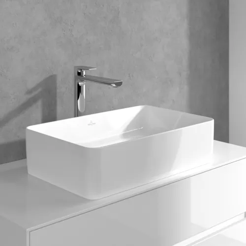 Bild von VILLEROY BOCH Liberty Einhebel-Waschtischarmatur erhöht ohne Ablaufgarnitur, Chrom #TVW10700600061