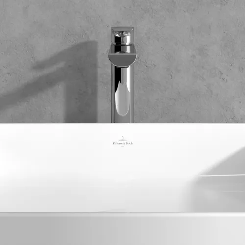 Bild von VILLEROY BOCH Liberty Einhebel-Waschtischarmatur erhöht ohne Ablaufgarnitur, Chrom #TVW10700600061
