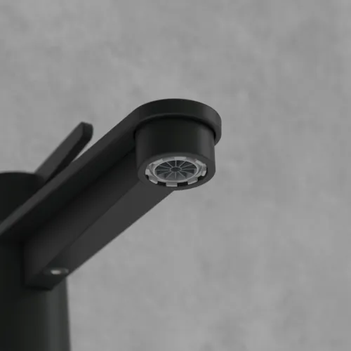 Bild von VILLEROY BOCH Conum Einhebel-Waschtischarmatur ohne Ablaufgarnitur, Matt Black #TVW127003001K5