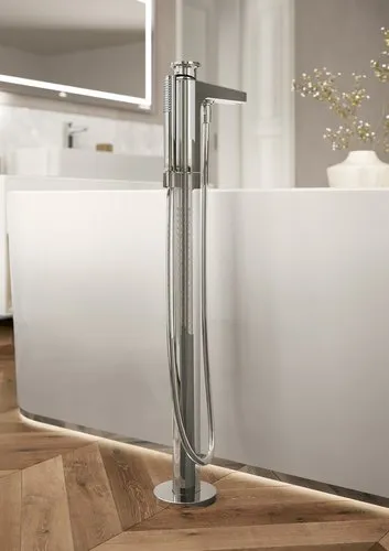 Bild von VILLEROY BOCH Verve Showers Handbrause Rund, Brushed Gold #TVS10900600076