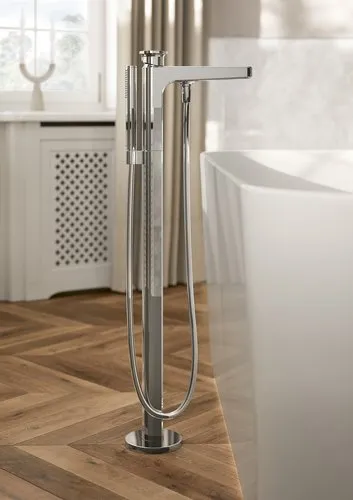 Bild von VILLEROY BOCH Verve Showers Handbrause Rund, Brushed Gold #TVS10900600076