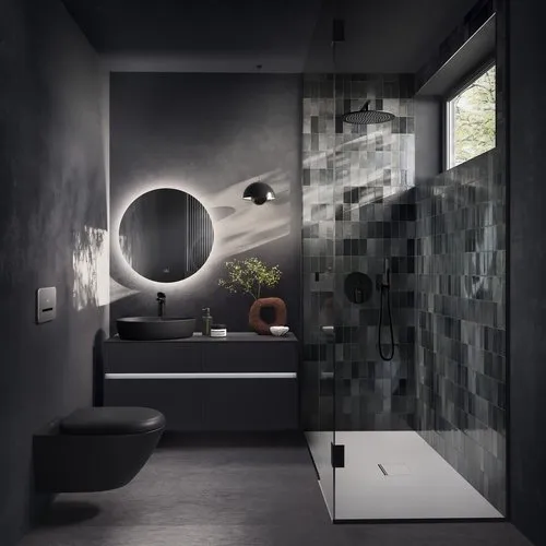 Bild von VILLEROY BOCH Antao WC-Sitz, mit Absenkautomatik (SoftClosing), mit abnehmbaren Sitz (QuickRelease), Pure Black #8M67S1R7
