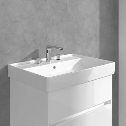 VILLEROY BOCH Liberty Dreiloch-Waschtischarmatur ohne Ablaufgarnitur, Chrom #TVW10700700061, Bild 7