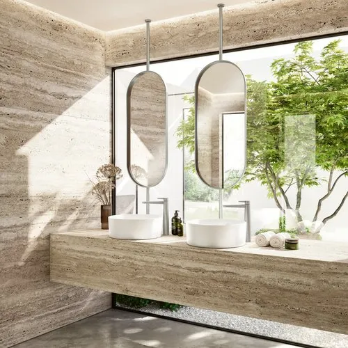 Bild von VILLEROY BOCH Octagon Aufsatzwaschbecken, 418 x 418 x 150 mm, Stone White CeramicPlus, ohne Überlauf #5A5640RW