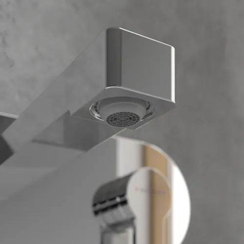 Bild von VILLEROY BOCH Architectura Einhebel-Waschtischarmatur mit Push-Open-Ablaufgarnitur, Chrom #TVW10311211061