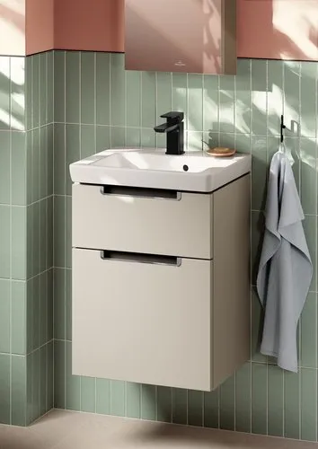 Bild von VILLEROY BOCH Subway 3.0 Einhebel-Waschtischarmatur mit Zugstangen- Ablaufgarnitur, Chrom #TVW11200100061