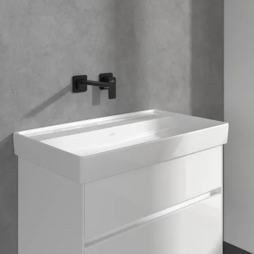 Bild von VILLEROY BOCH Subway 3.0 Einhebel-Waschtischarmatur ohne Ablaufgarnitur, Matt Black #TVW112007000K5