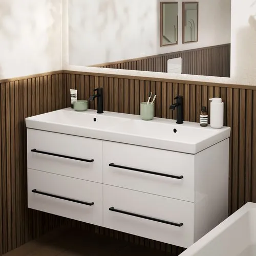 Bild von VILLEROY BOCH Avento Waschbeckenunterschrank, 4 Auszüge, 1180 x 514 x 484 mm, Brilliant White #A89300VE