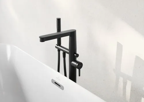 Bild von VILLEROY BOCH Conum Einhebel-Badewannenarmatur, Matt Black #TVT127004000K5