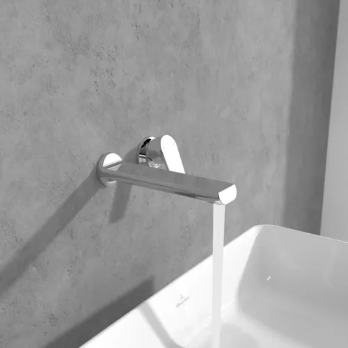 Bild von VILLEROY BOCH Liberty Einhebel-Waschtischarmatur ohne Ablaufgarnitur, Chrom #TVW10700800061