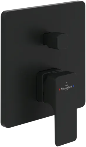Bild von VILLEROY BOCH Subway 3.0 Unterputz-Einhebel-Armatur, Matt Black #TVS112003000K5