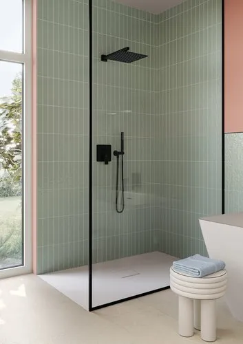 Picture of VILLEROY BOCH Universal Showers Rain shower Angular, Matt Black #TVC000006000K5