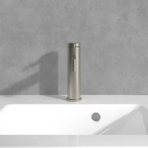 VILLEROY BOCH Dawn Einhebel-Waschtischarmatur ohne Ablaufgarnitur, Brushed Nickel Matt #TVW10610315164, Bild 8