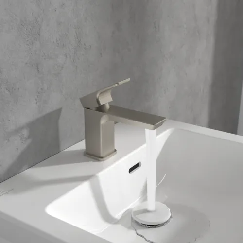 Bild von VILLEROY BOCH Subway 3.0 Kaltwasserarmatur ohne Ablaufgarnitur, Brushed Nickel Matt #TVW11200600064