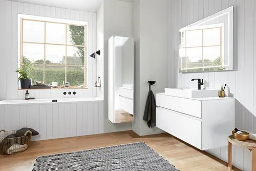 Bild von VILLEROY BOCH Collaro rechteckige Badewanne, 1600 x 750 mm, Stone White #UBA160COR2NV-RW