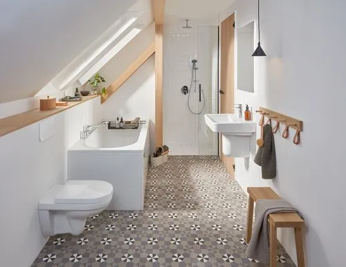 Bild von VILLEROY BOCH Architectura rechteckige Duschwanne, 900 x 700 x 15 mm, Weiß Alpin #UDA9070ARA215V-01
