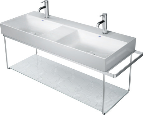 DURAVIT Metallkonsole 003118 Design by Duravit #0031181000 - Farbe 10, Chrom Poliert 1265 mm