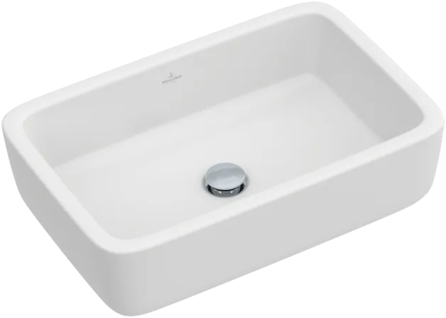 Bild von VILLEROY BOCH Architectura Aufsatzwaschbecken, 600 x 400 x 170 mm, Weiß Alpin, ohne Überlauf #41276101