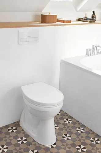 Obrázek VILLEROY BOCH WC sedátko O.novo, s měkkým zavíráním, s odnímatelným sedátkem (QuickRelease), White Alpine #8M43S101