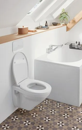 Obrázek VILLEROY BOCH WC sedátko O.novo, s měkkým zavíráním, s odnímatelným sedátkem (QuickRelease), White Alpine #8M43S101