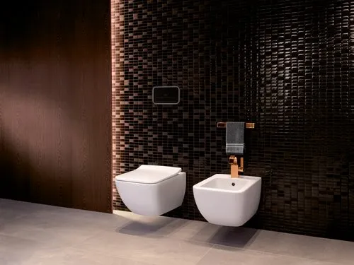 Bild von VILLEROY BOCH Venticello Bidet, wandhängend, 375 x 560 mm, Weiß Alpin CeramicPlus #441100R1