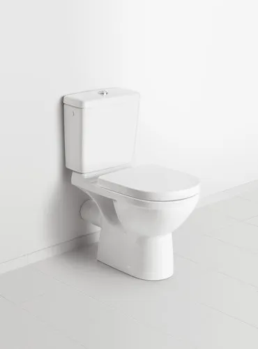 Bild von VILLEROY BOCH O.novo Spülkasten, Zulauf seitlich oder von hinten, Weiß Alpin CeramicPlus #5760G1R1