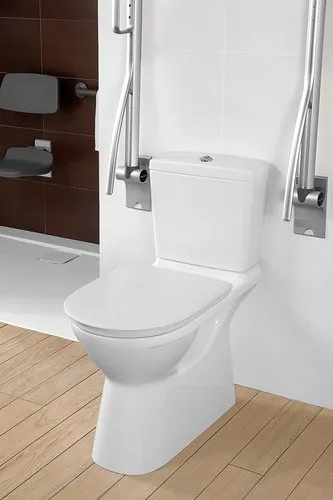 Bild von VILLEROY BOCH O.novo Spülkasten, Zulauf seitlich oder von hinten, Weiß Alpin CeramicPlus #5760G1R1