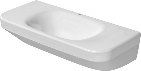 DURAVIT Handwaschbecken 071350 Design by Matteo Thun & Antonio Rodriguez #07135000091 - • Farbe 00, Weiß Hochglanz, Rechteckig, Anzahl Waschplätze: 1 Mitte, Rückwand glasiert: Nein 500 x 220 mm