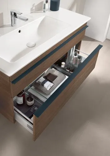Bild von VILLEROY BOCH Venticello Schrankwaschtisch, 1000 x 500 x 170 mm, Weiß Alpin, mit Überlauf #4134L101