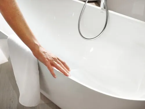 Bild von VILLEROY BOCH Theano freistehende Badewanne Original Edition, 1750 x 800 mm, Weiß Alpin #UBQ175ANH7F200V-01