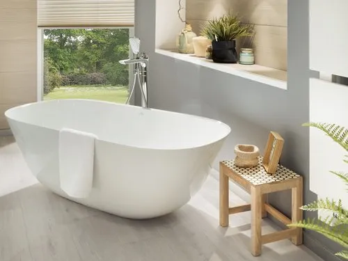 Bild von VILLEROY BOCH Theano freistehende Badewanne Original Edition, 1750 x 800 mm, Weiß Alpin #UBQ175ANH7F200V-01