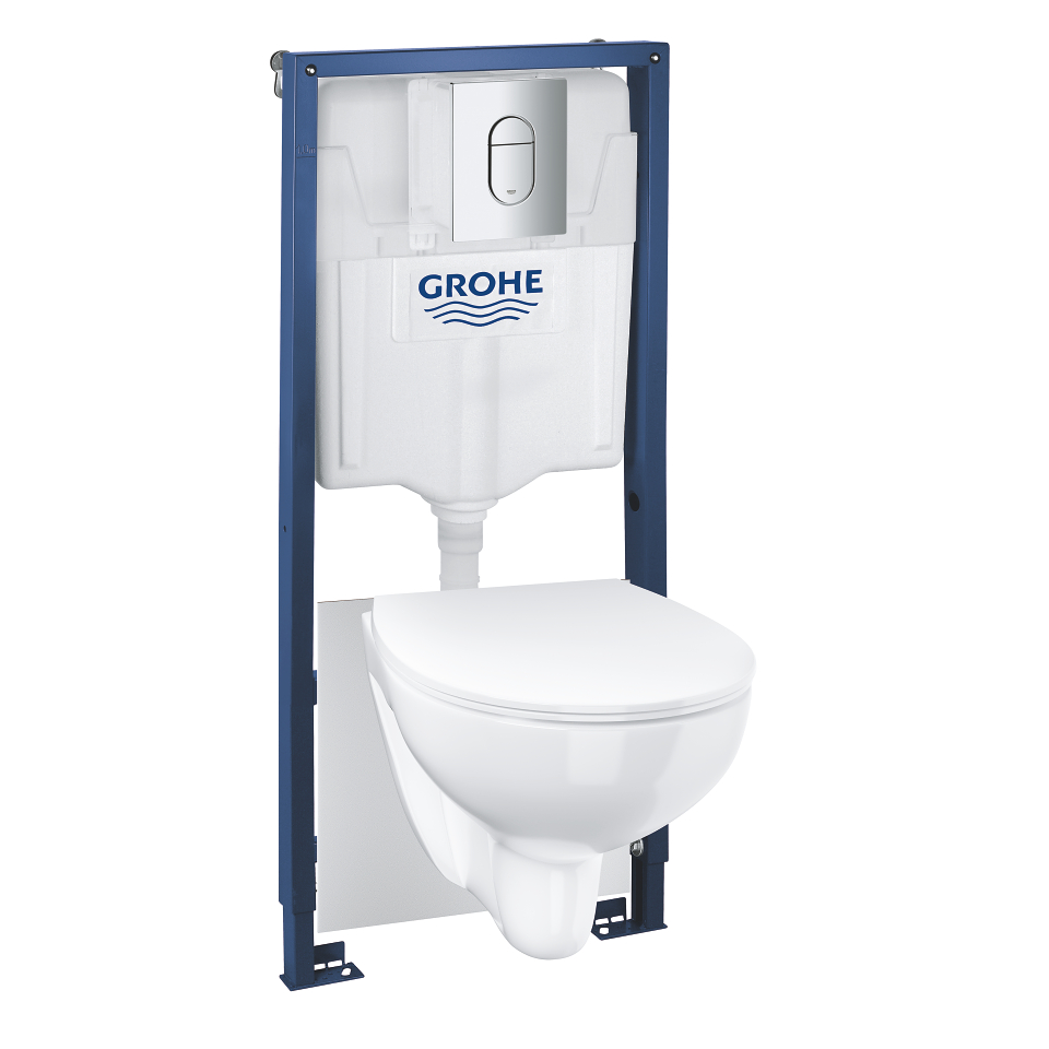 GROHE Solido 5-in-1 Set für WC, 1,13 m Bauhöhe #39902000 - alpinweiß