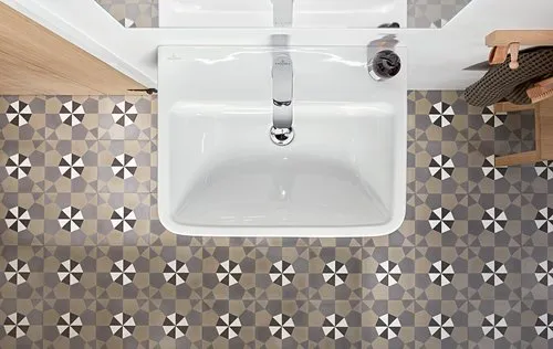 Bild von VILLEROY BOCH O.novo Waschbecken, 600 x 460 x 175 mm, Weiß Alpin, mit Überlauf #4A416001