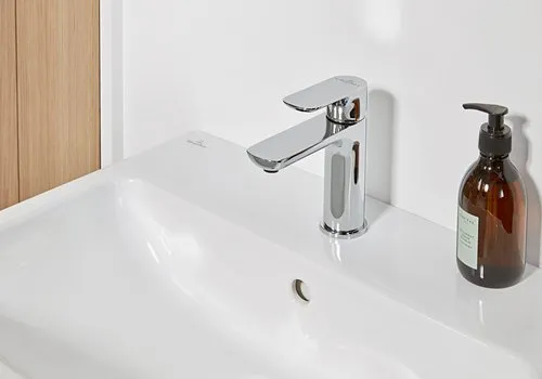 Bild von VILLEROY BOCH O.novo Waschbecken, 600 x 460 x 175 mm, Weiß Alpin, mit Überlauf #4A416001