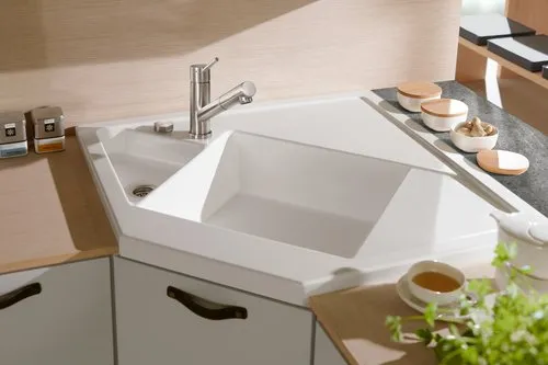 Bild von VILLEROY BOCH Zubehör Abdeckkappe für Doppeldrehgriff, aus Edelstahl #94052506