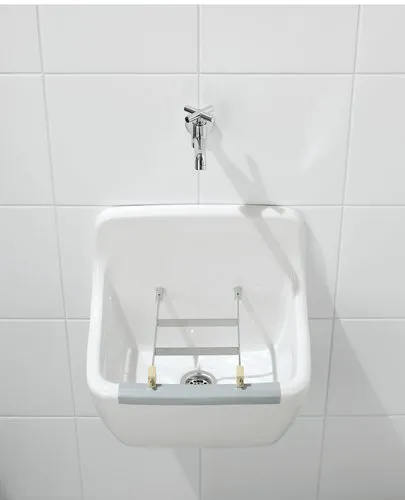 Bild von VILLEROY BOCH O.novo Ausgussbecken, 450 x 350 x 400 mm, Weiß Alpin, ohne Überlauf #69120101