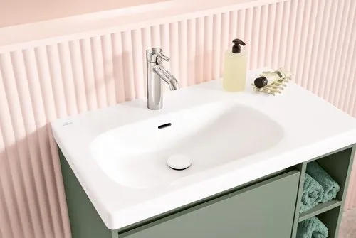 Bild von VILLEROY BOCH Zubehör Nicht verschließbares Ventil, 121 x 215 x 68 mm, Stone White CeramicPlus #680800RW