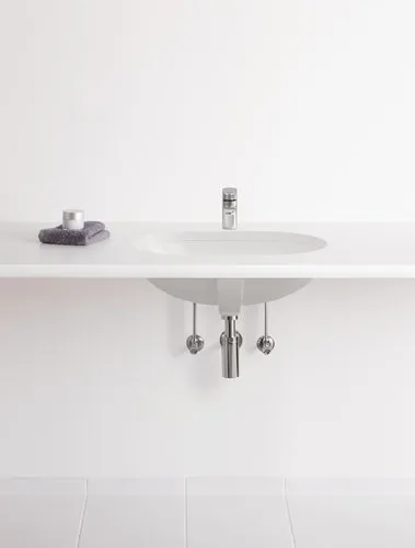 VILLEROY BOCH O.novo Unterbauwaschbecken, 600 x 350 x 208 mm, Weiß Alpin, mit Überlauf #41626001, Bild 3