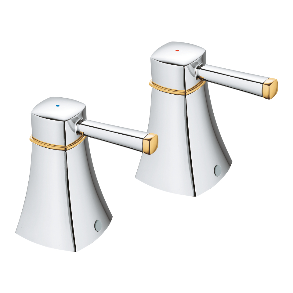 GROHE Grandera Griffpaar #48325IG0 - chrom/gold
