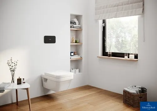Bild von VILLEROY BOCH Architectura Tiefspül-WC spülrandlos, wandhängend, mit DirectFlush, Weiß Alpin #5685R001