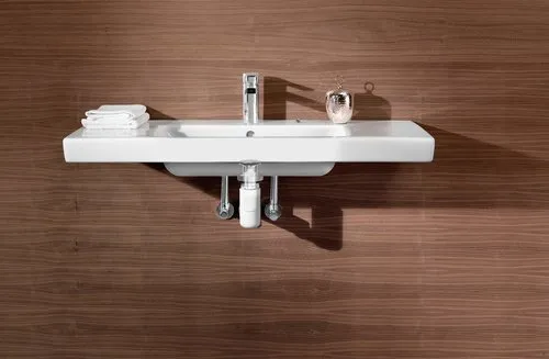 Bild von VILLEROY BOCH Subway 2.0 Schrankwaschtisch, 1000 x 480 x 180 mm, Weiß Alpin CeramicPlus, mit Überlauf #7175A0R1