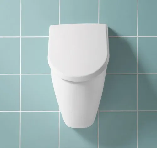 Bild von VILLEROY BOCH Subway Absaug-Urinal, für Deckel, Zulauf verdeckt, 285 x 315 mm, Weiß Alpin CeramicPlus #751301R1