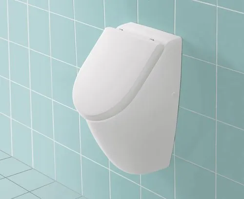 Bild von VILLEROY BOCH Subway Absaug-Urinal, für Deckel, Zulauf verdeckt, 285 x 315 mm, Weiß Alpin CeramicPlus #751301R1