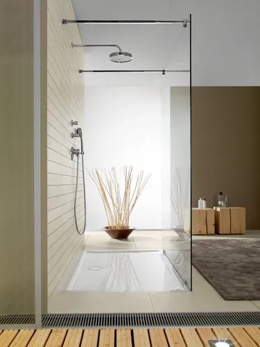Bild von VILLEROY BOCH Futurion Flat rechteckige Duschwanne, 1400 x 900 x 25 mm, Weiß Alpin #UDQ1490FFL2V-01